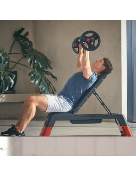 Step reebok regulowany z funkcją ławki