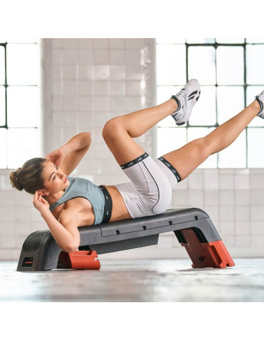 Step reebok regulowany z funkcją ławki
