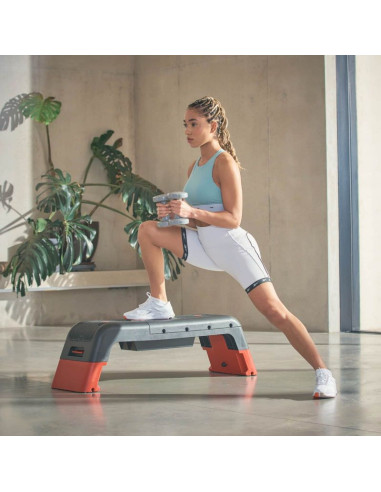 Step reebok regulowany z funkcją ławki