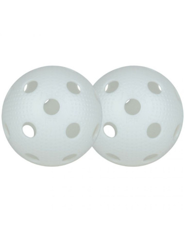 Piłki do unihokeja stiga białe 2 sztuki 79-2170