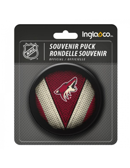Pamiątka krążek hokejowy inglasco nhl stitch