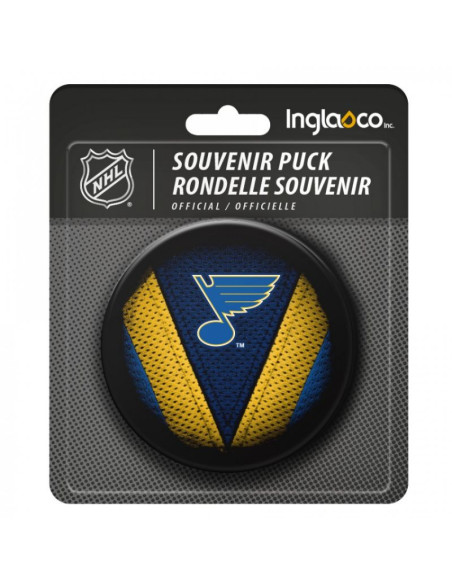Pamiątka krążek hokejowy inglasco nhl stitch