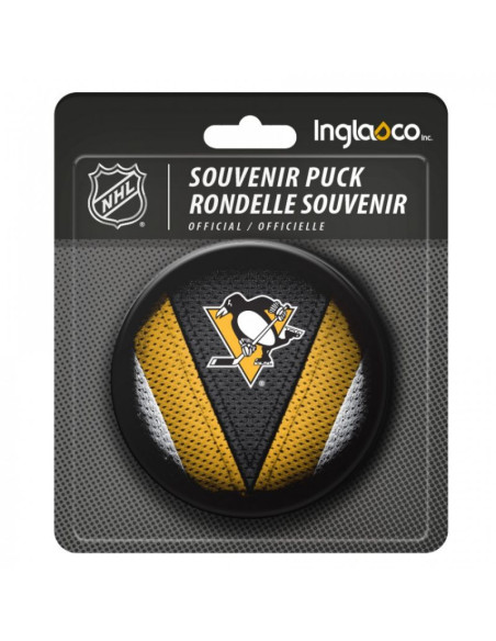 Pamiątka krążek hokejowy inglasco nhl stitch