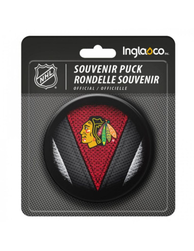 Pamiątka krążek hokejowy inglasco nhl stitch