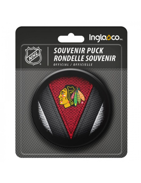 Pamiątka krążek hokejowy inglasco nhl stitch