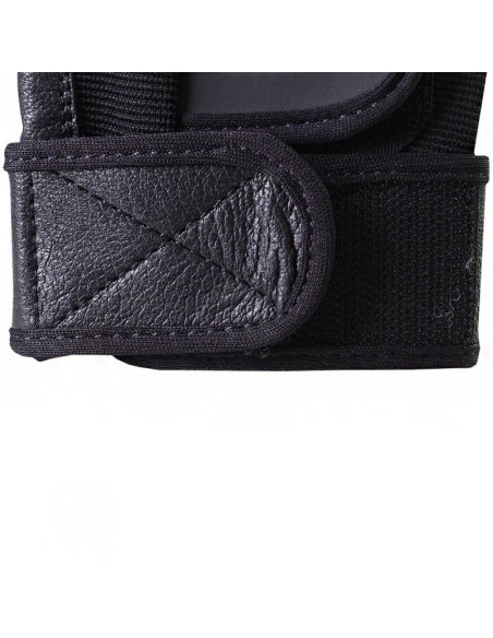 Rękawice kulturystyczne profit pro czarne 1615