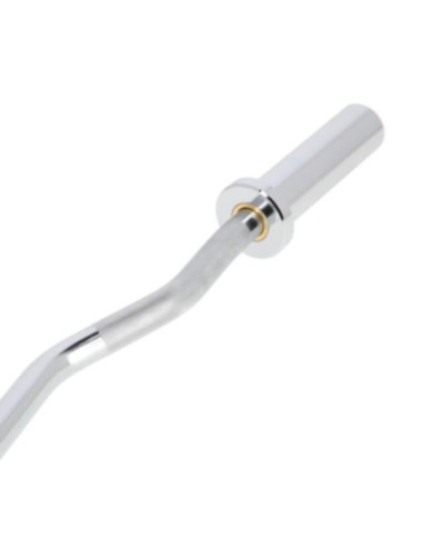 Gryf olimpijski prosty 120cm z zaciskami lock jaw blac gol160