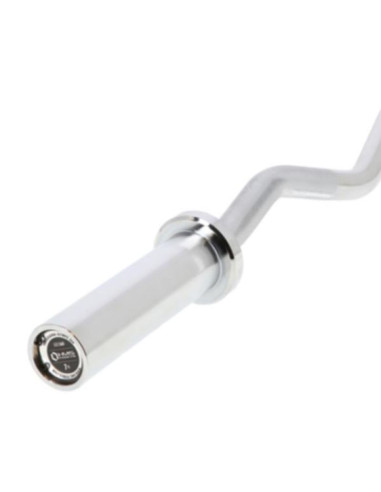 Gryf olimpijski prosty 120cm z zaciskami lock jaw blac gol160