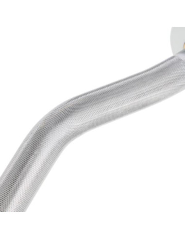 Gryf olimpijski prosty 120cm z zaciskami lock jaw blac gol160