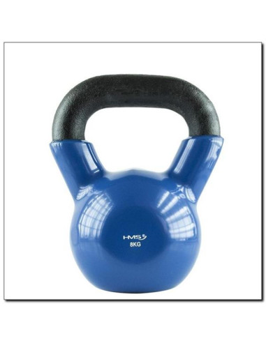 Kettlebell żeliwny pokryty winylem hms knv08