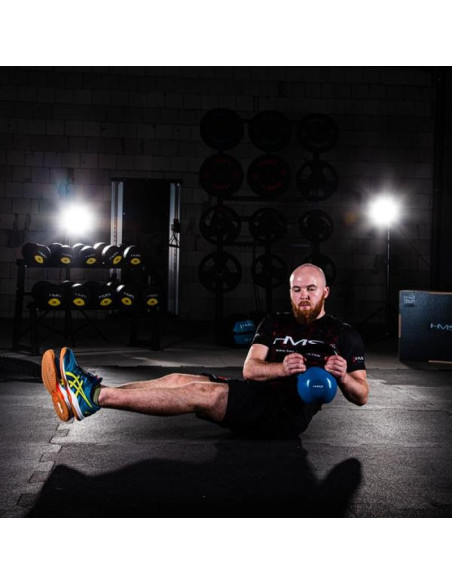 Kettlebell żeliwny pokryty winylem hms knv08