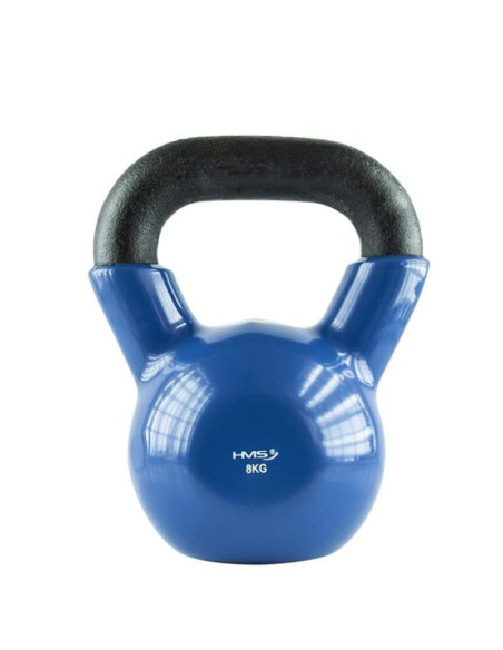 Kettlebell żeliwny pokryty winylem hms knv08