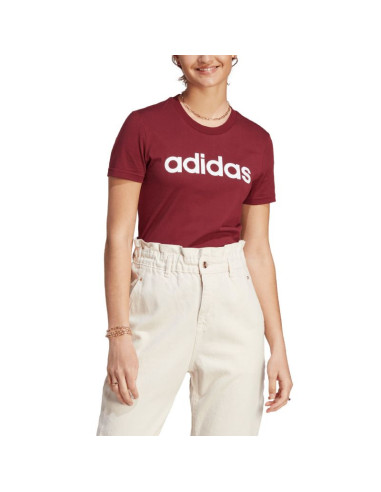 Koszulka adidas loungewear essentials slim logo tee w