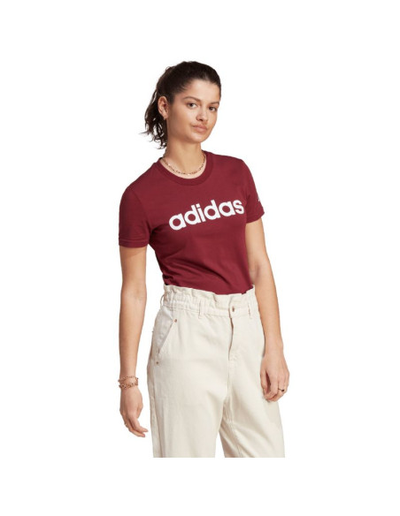 Koszulka adidas loungewear essentials slim logo tee w