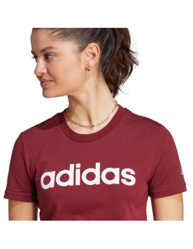 Koszulka adidas loungewear essentials slim logo tee w