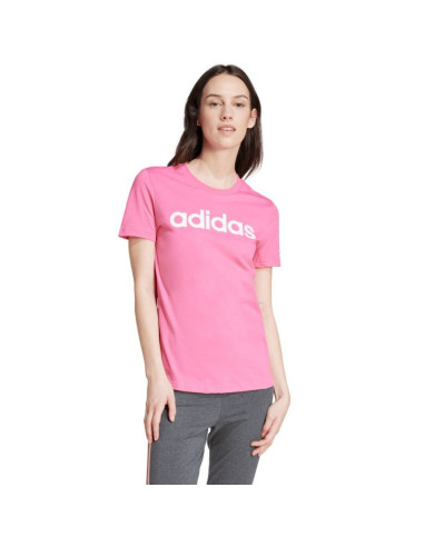 Koszulka adidas loungewear essentials slim logo tee w