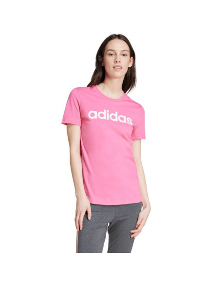 Koszulka adidas loungewear essentials slim logo tee w