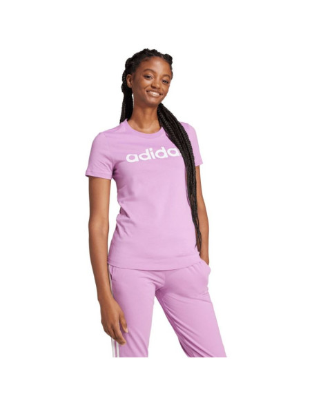 Koszulka adidas loungewear essentials slim logo tee w