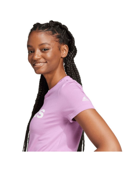 Koszulka adidas loungewear essentials slim logo tee w