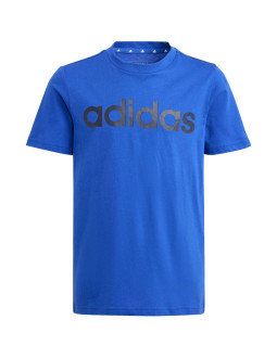 Koszulka adidas essentials linear logo cotton tee jr