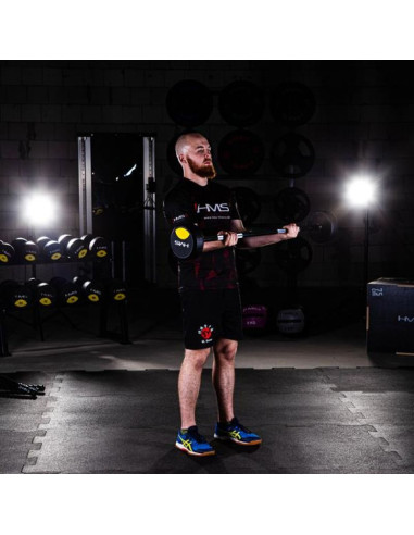 Sztanga/gryf gumowany hms 30 kg gsg-30