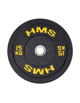 Talerz olimpijski hms yellow bumper 15 kg htbr15