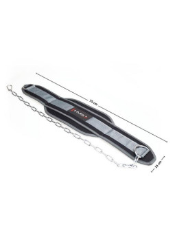 Pas obciążeniowy do ćwiczeń siłowych hms pst04 2