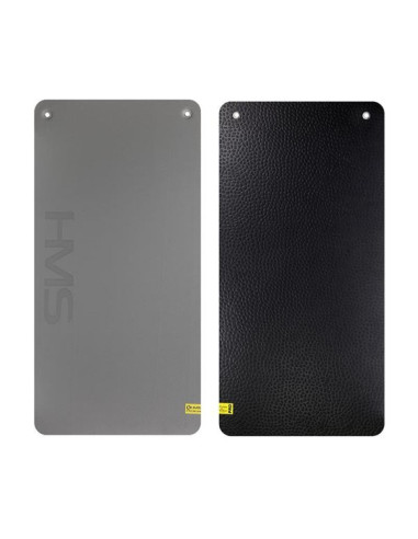 Mata fitness klubowa z otworami hms premium mfk02 grey-black