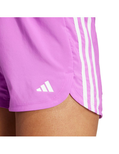 Spodenki adidas pacer training 3-stripes woven high rise w