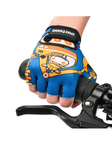 Rękawiczki rowerowe meteor teddy builder junior