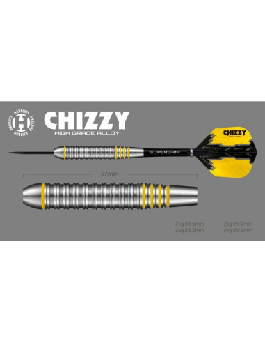 Rzutki harrows chizzy brass steeltip