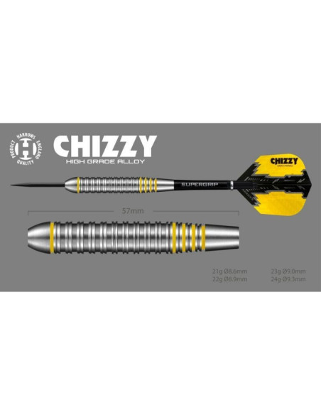 Rzutki harrows chizzy brass steeltip