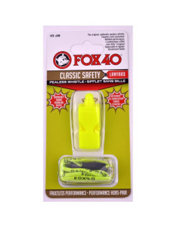 Gwizdek fox classic safety + sznurek 9903