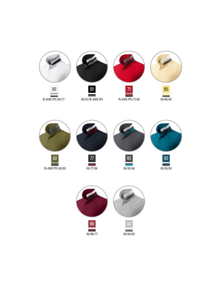 Koszulka polo malfini collar up m