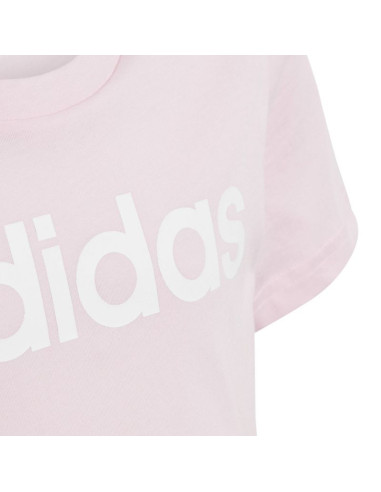 Koszulka essentials linear logo cotton slim fit tee jr