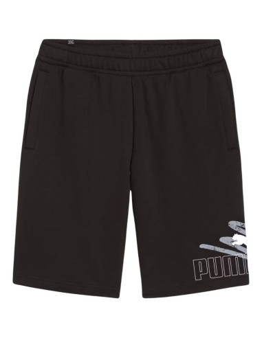 Spodenki puma ess+ logo lab graphic shorts 10 m 678989