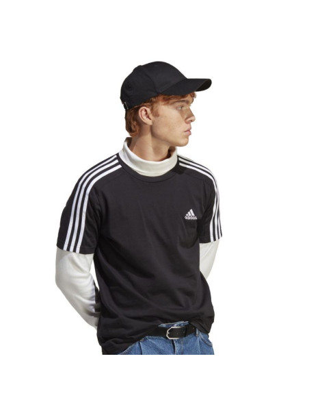 Koszulka adidas essentials single jersey 3-stripes tee m