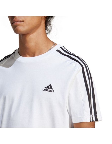 Koszulka adidas essentials single jersey 3-stripes tee m