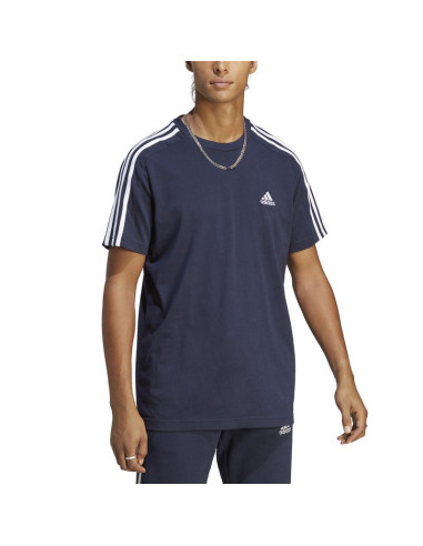 Koszulka adidas essentials single jersey 3-stripes tee m
