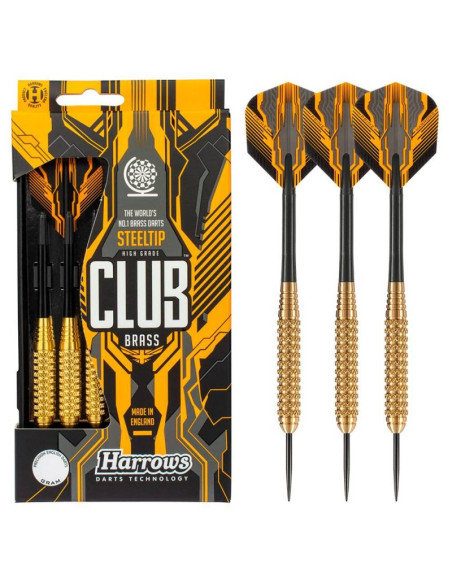 Rzutki harrows club brass steeltip
