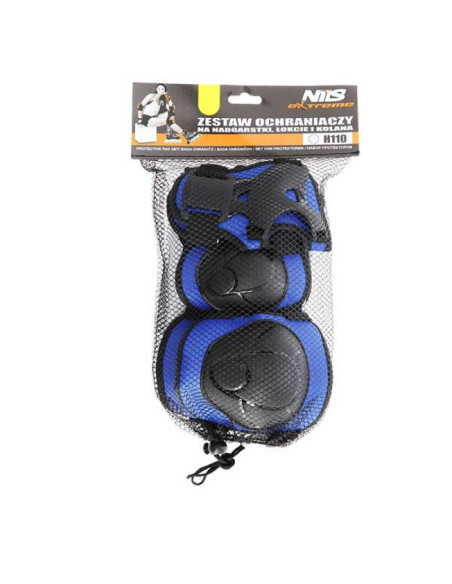 Ochraniacze zestaw nils extreme ciemny niebieski rozmiar m h110