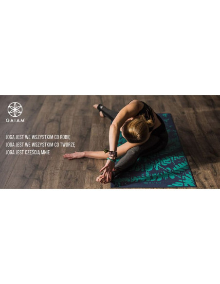 Pokrowiec na matę gaiam granite storm 62013