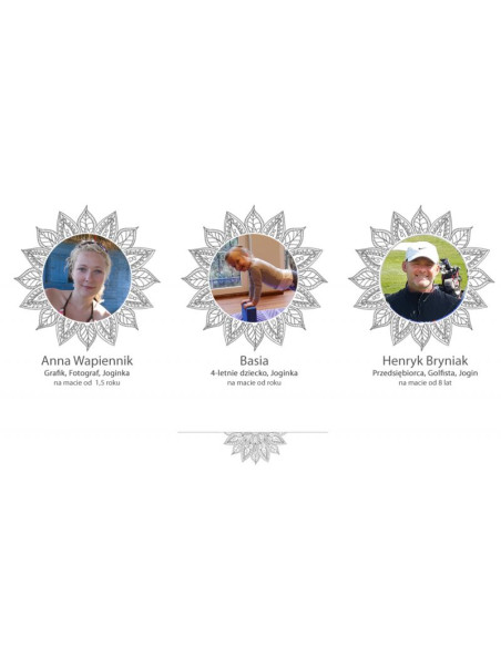 Pokrowiec na matę gaiam granite storm 62013