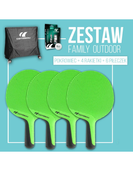 Cornilleau zestaw family pack outdoor