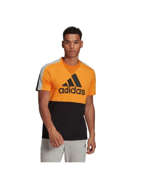 Koszulka adidas essentials colorblock single jersey tee m