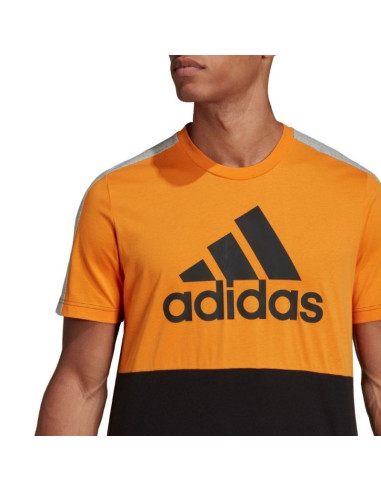 Koszulka adidas essentials colorblock single jersey tee m