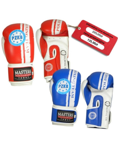 Rękawice bokserskie masters rbt-pzkb