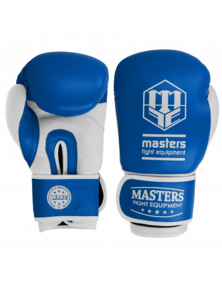 Rękawice bokserskie skórzane masters rbt-trw