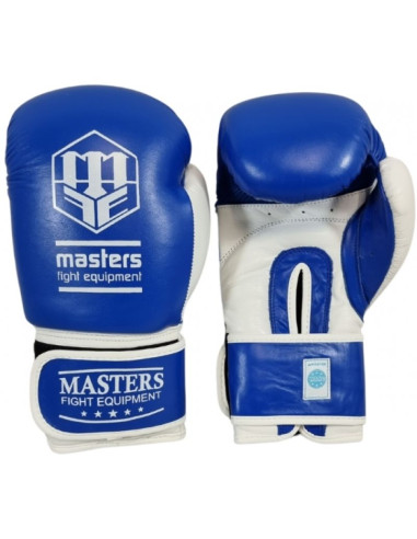 Rękawice bokserskie skórzane masters rbt-trw