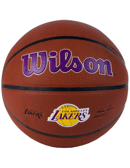 Piłka do koszykówki wilson team alliance los angeles lakers ball